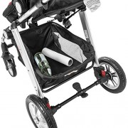 TecTake-2-en-1-Silla-de-paseo-aluminio-coches-carritos-para-bebes-convertible-con-proteccin-contra-mosquitos-y-proteccin-contra-lluvia-rojo-negro-0-5